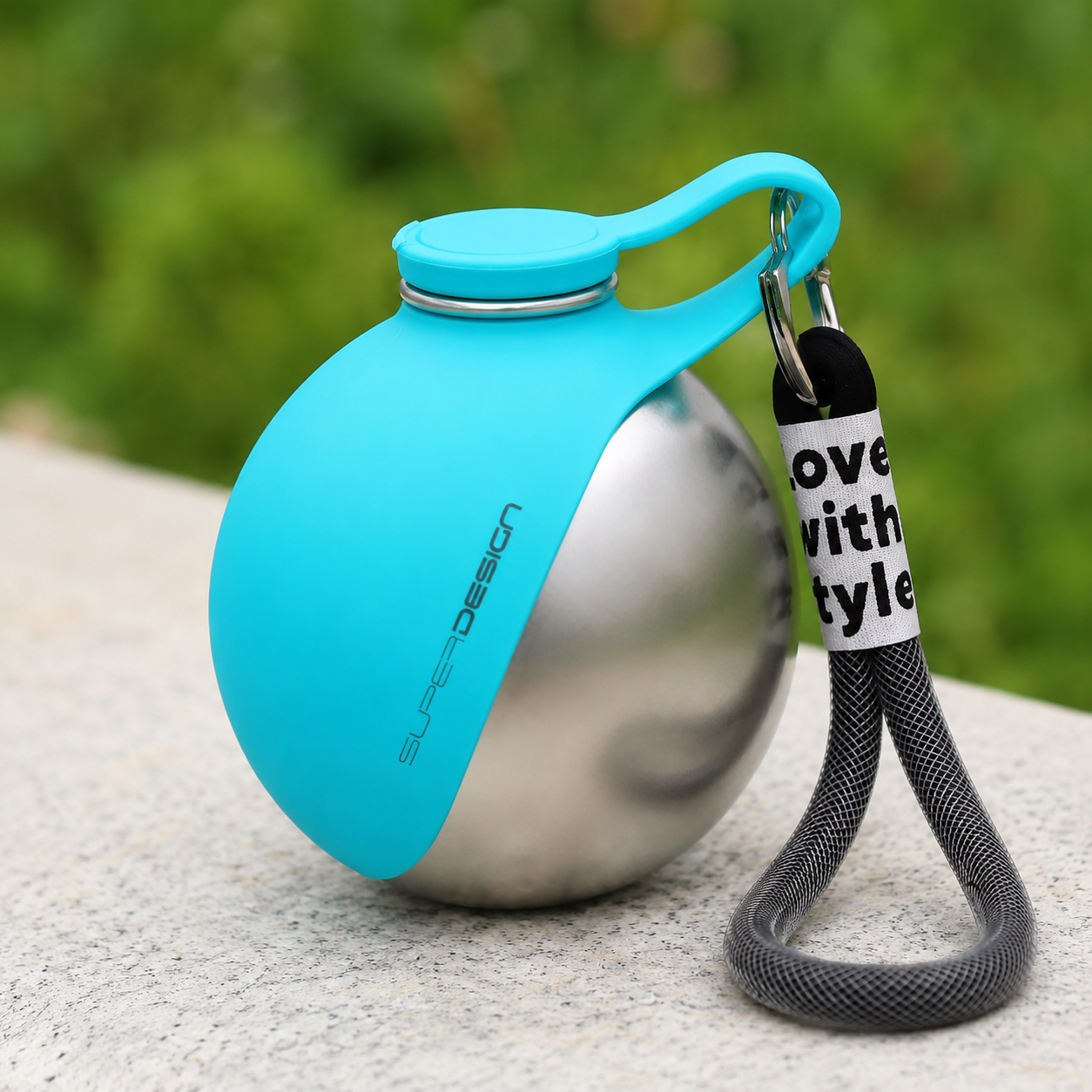 2-in-1 Portable Dog Water Bottle for Small Dogs