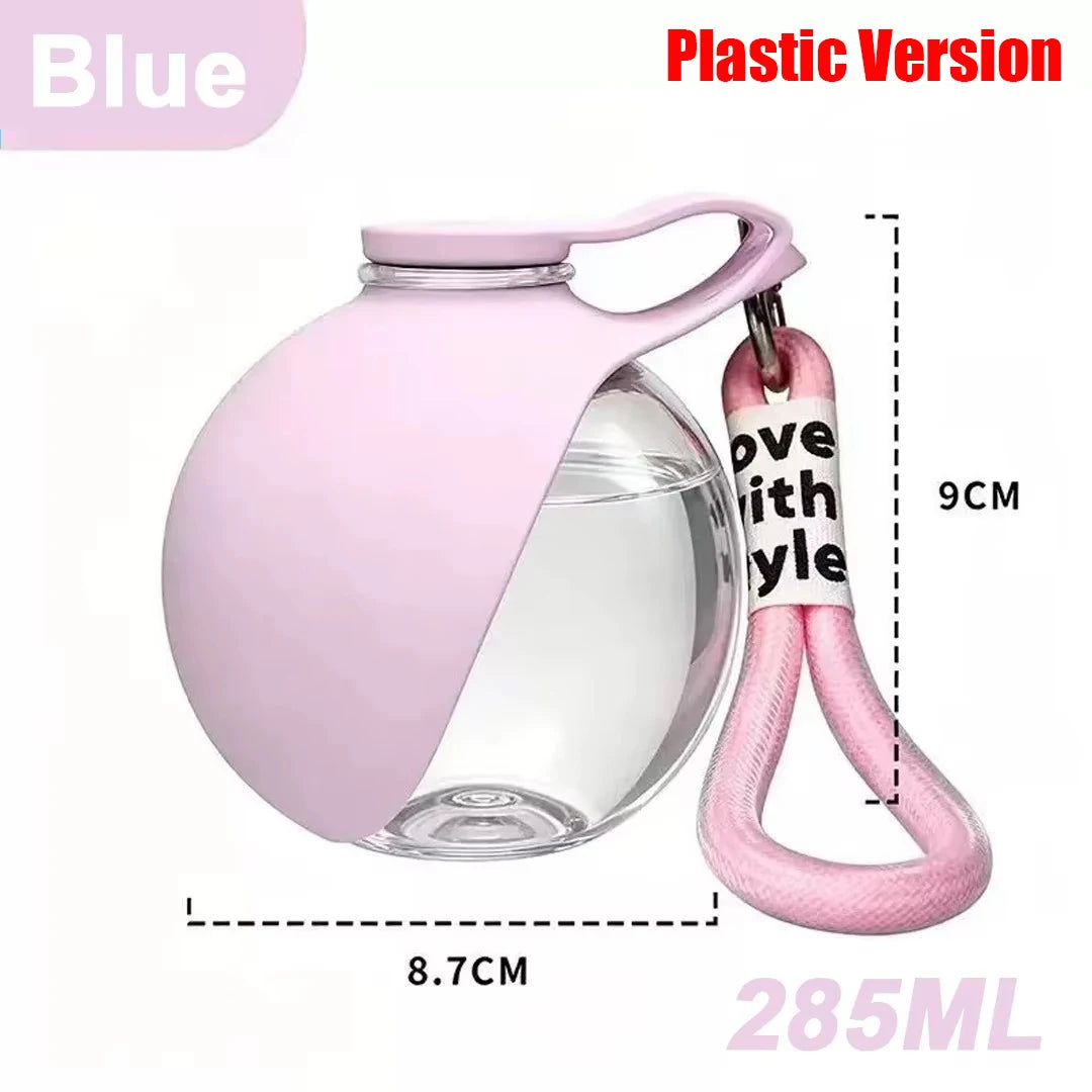 2-in-1 Portable Dog Water Bottle for Small Dogs