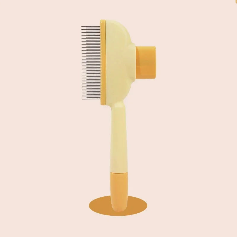 Pet Grooming Slicker Brush – Gentle Deshedding & Detangling Tool