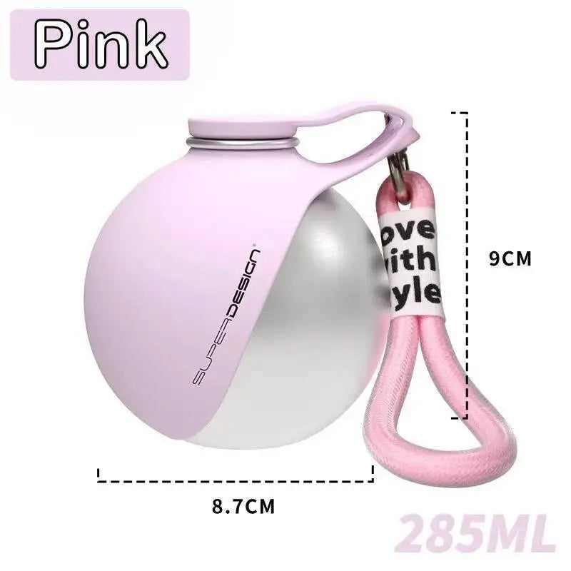 2-in-1 Portable Dog Water Bottle for Small Dogs