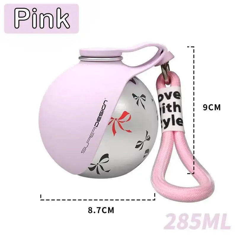 2-in-1 Portable Dog Water Bottle for Small Dogs
