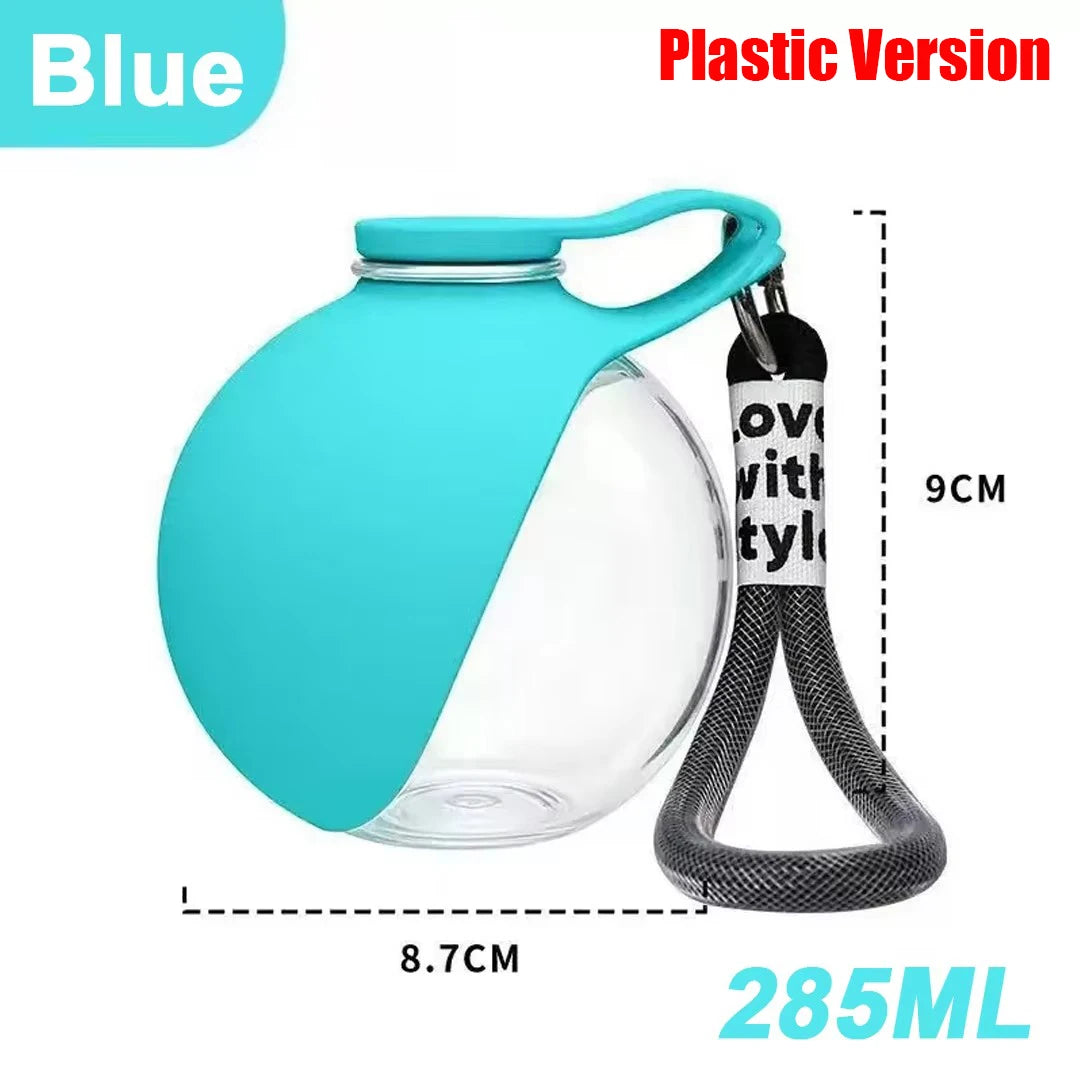 2-in-1 Portable Dog Water Bottle for Small Dogs