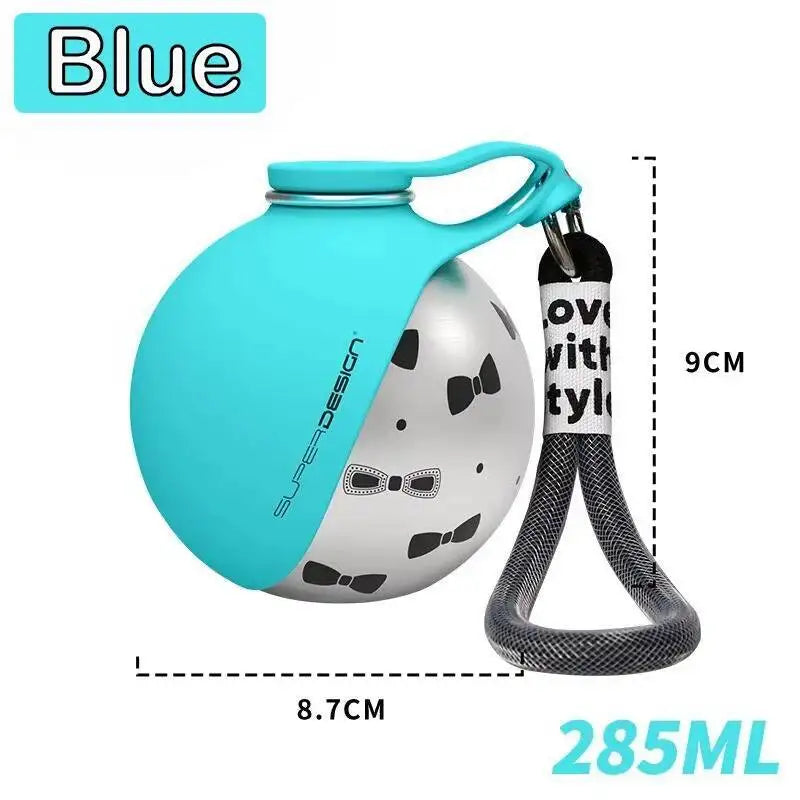 2-in-1 Portable Dog Water Bottle for Small Dogs